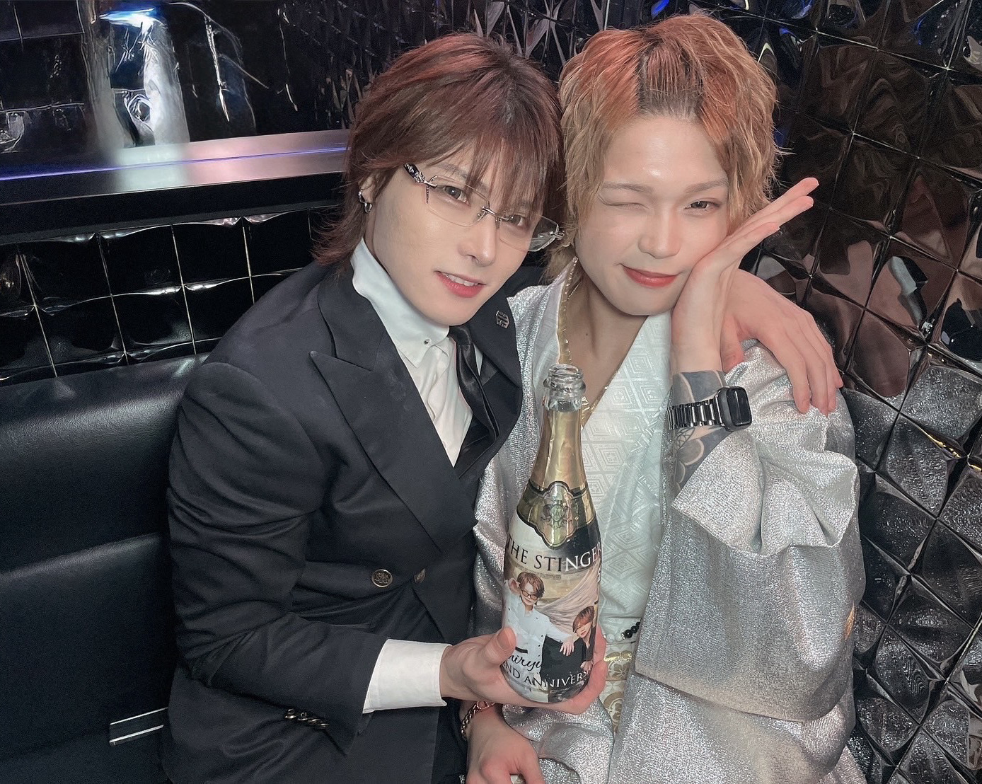 仲間達からの支持も熱い志龍✨
慧介からも熱いメッセージでお祝いをしてもらいました!!