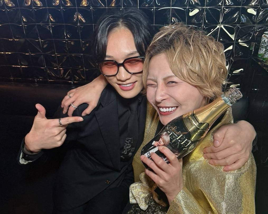 ユアンからもお祝いの高級シャンパンを頂きました☆☆
笑顔溢れる一日✨✨