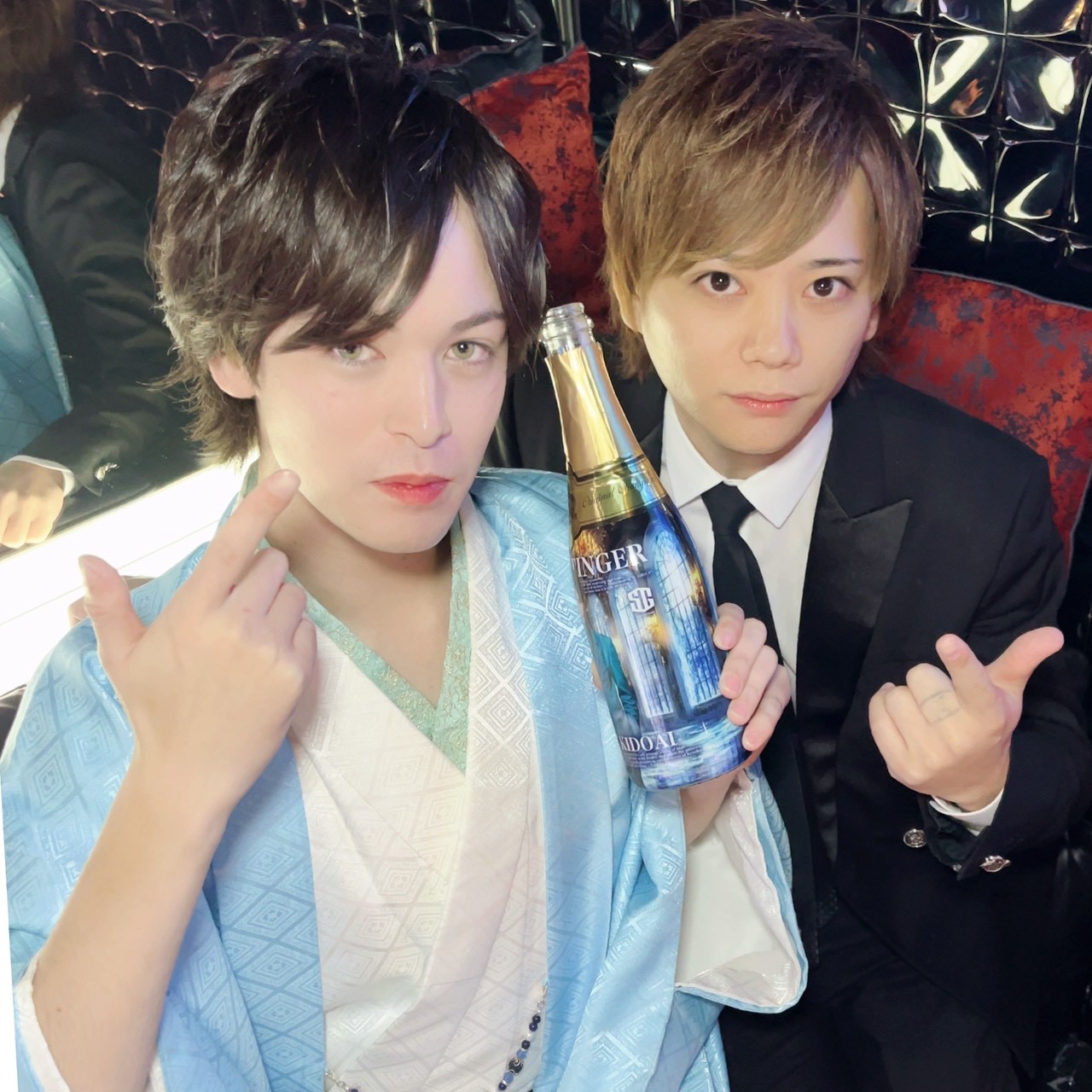 十座主任からも
祝福のシャンパン‼️