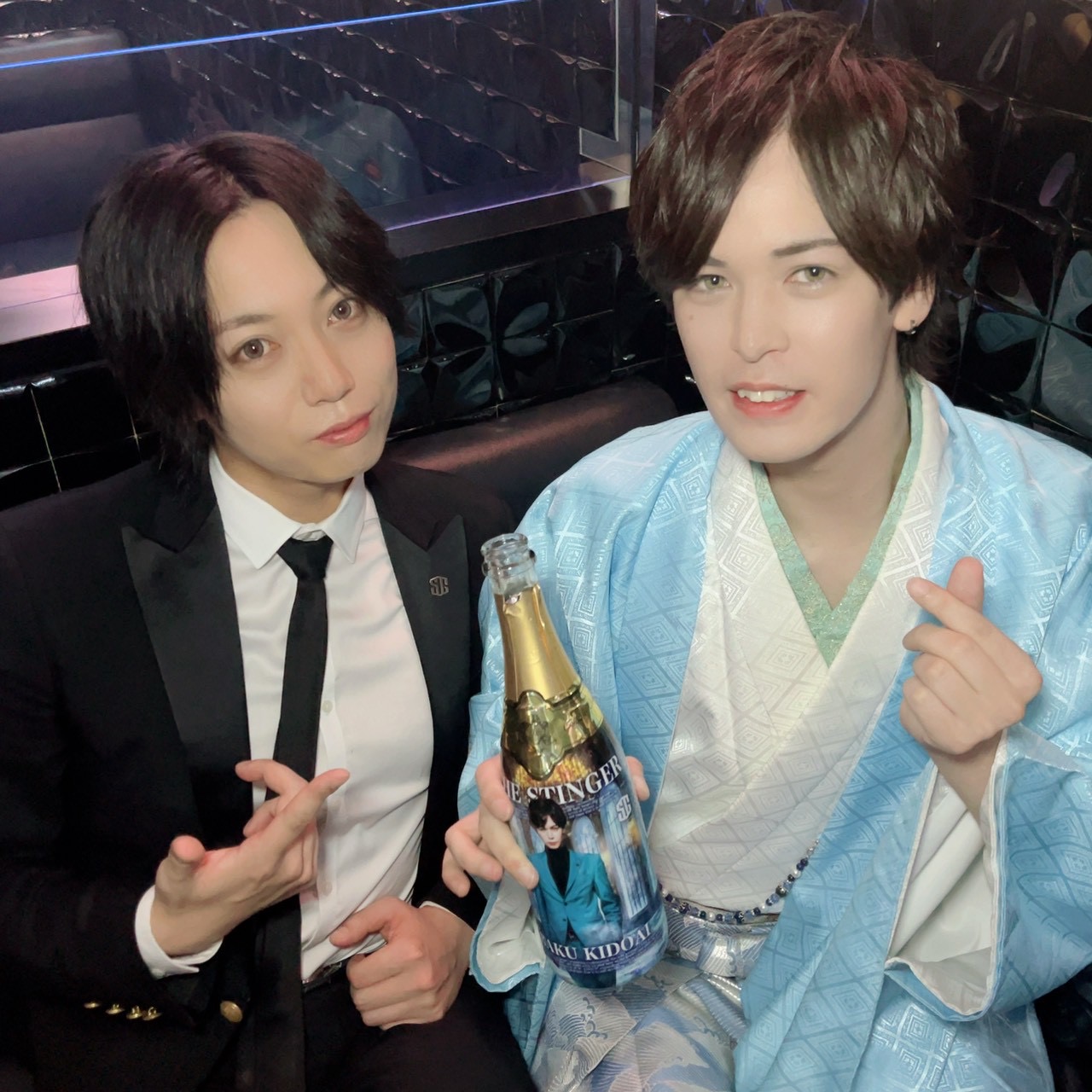 蓮MCもシャンパンでお祝い‼️

男女問わず沢山の方々から 
愛されてる事が伺えます☺️