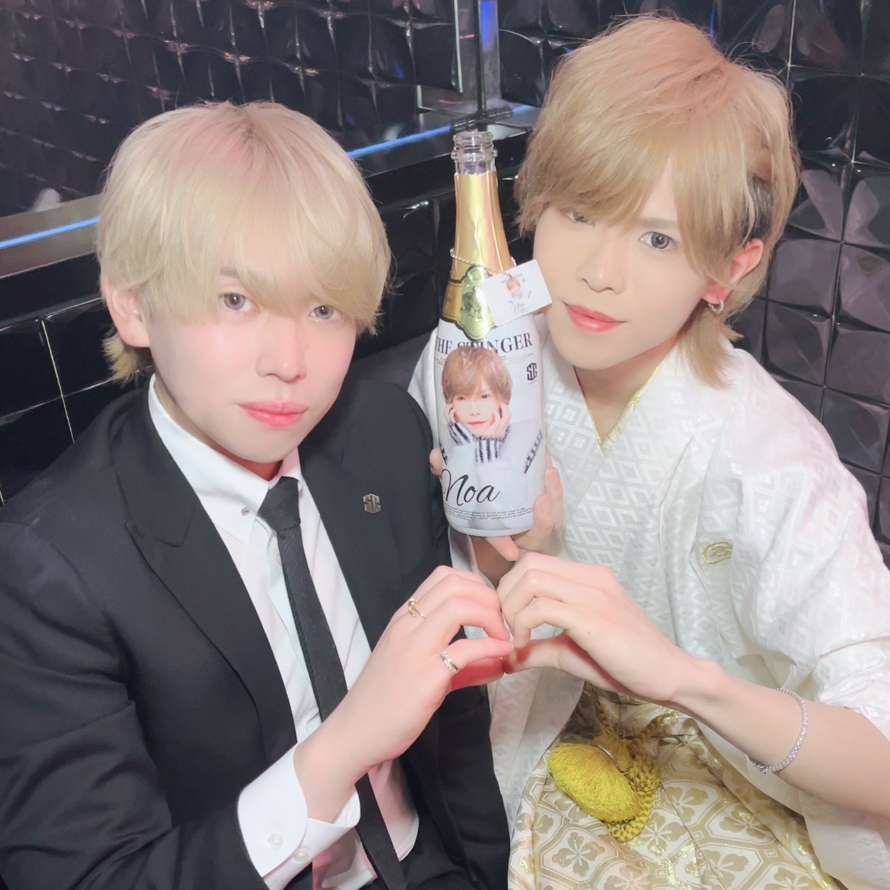 涼晟副主任からも
シャンパンでお祝い☆