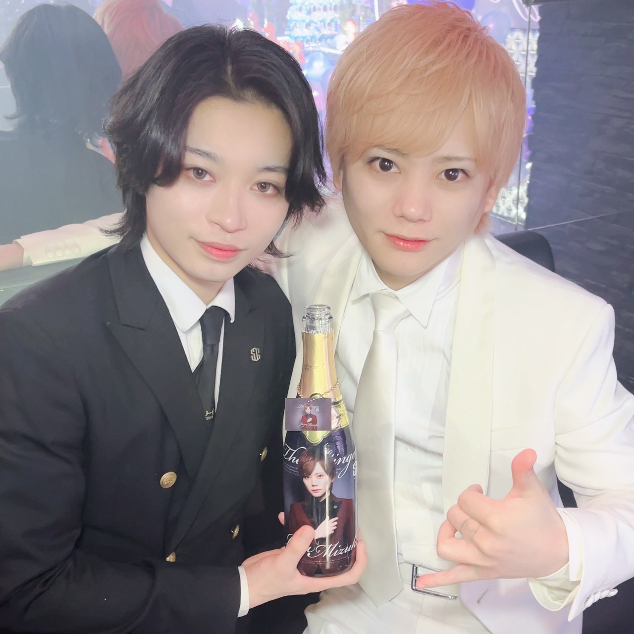 一希副主任からも
シャンパンでお祝い☆