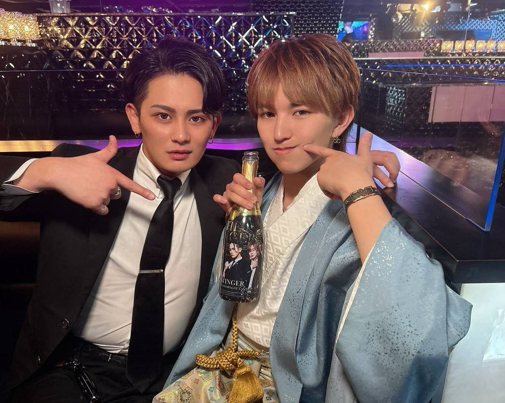 庵支配人からも愛のあるメッセージと高級シャンパンで門出を祝って頂きました☆☆