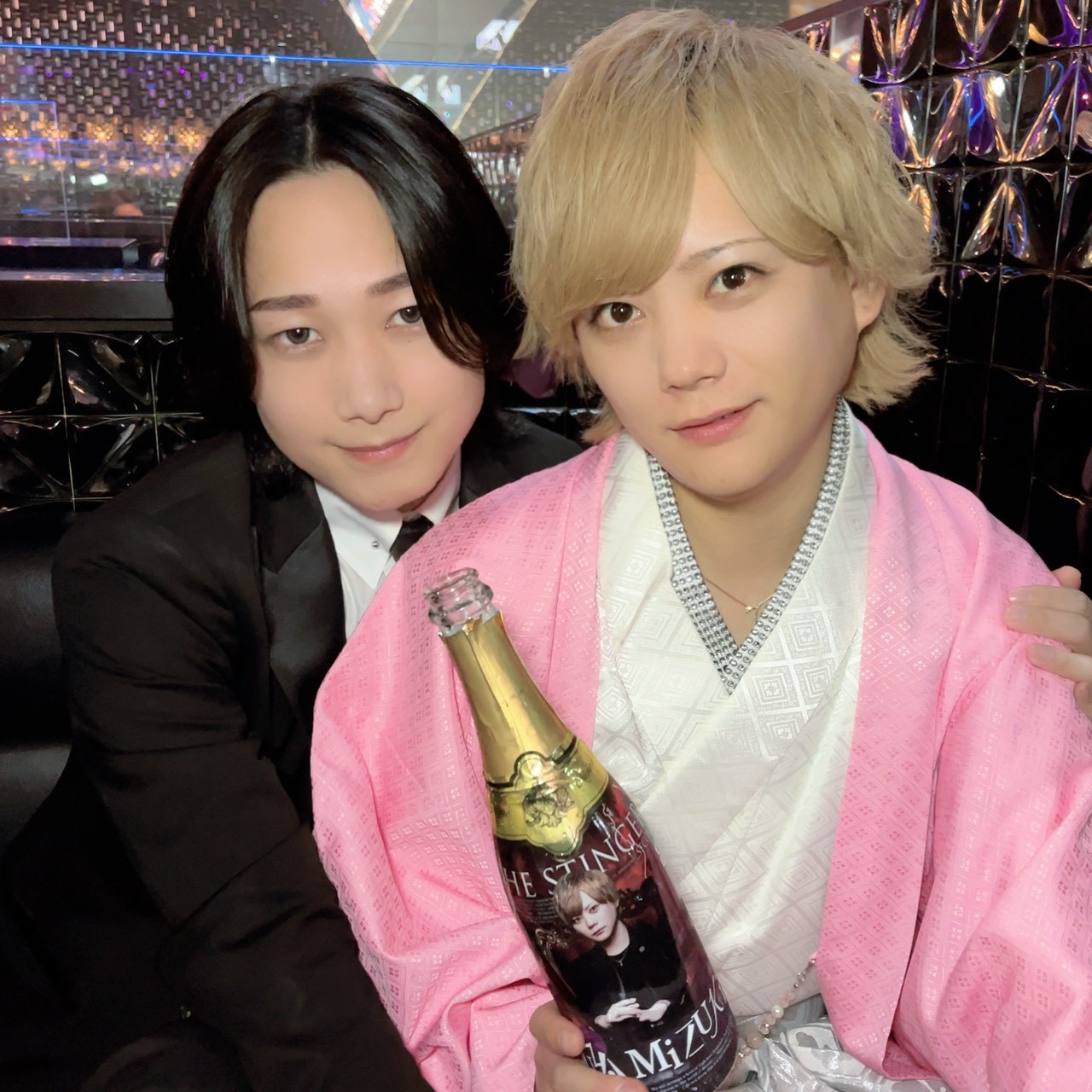 魁李から日頃の感謝を込めて
お祝いのシャンパン☆